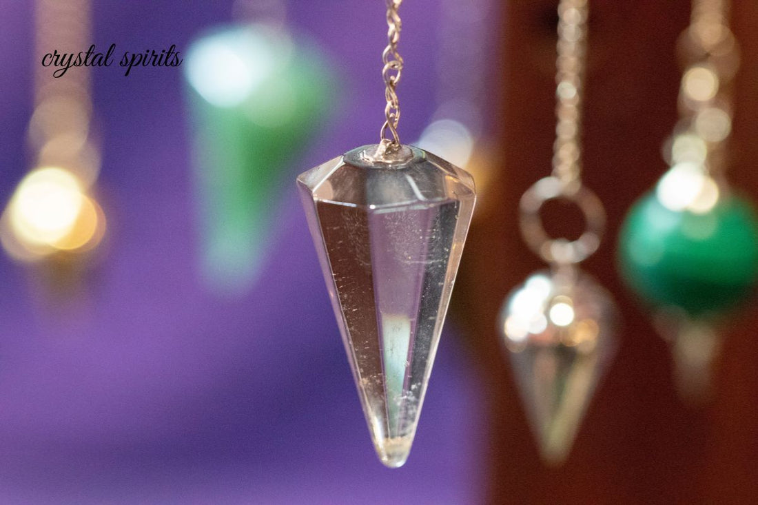 pendulum used for divination, energy healing, and spiritual practices.
