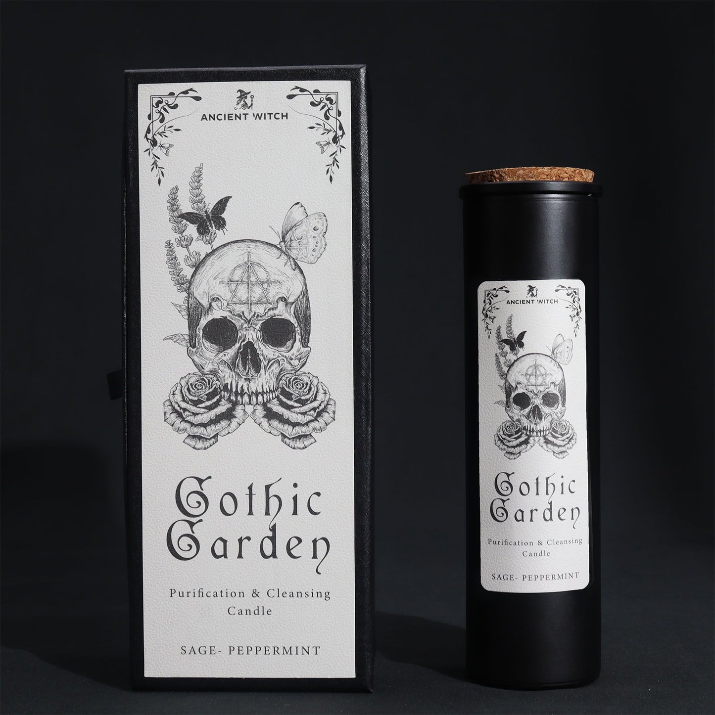 Ancient Witch Purification Candles - Gothic Garden